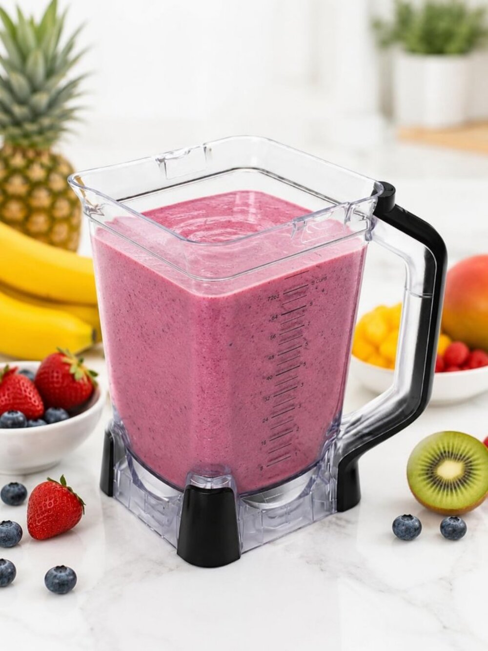 72 oz Replacement Pitcher for Ninja Blenders BL770 BL771 BL773 BL660 BL740 BL780